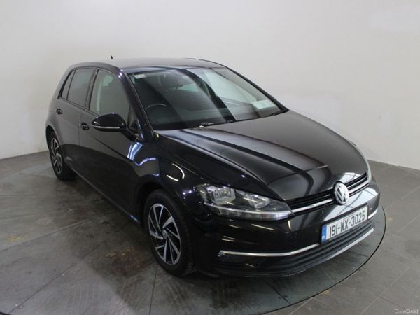 Volkswagen Golf Hatchback, Diesel, 2019, Black