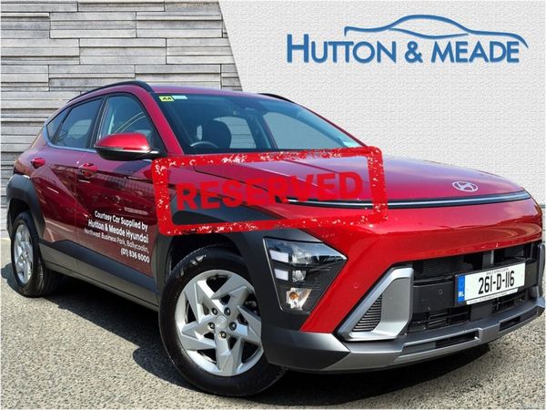 Hyundai KONA SUV, Petrol, 2026, Red