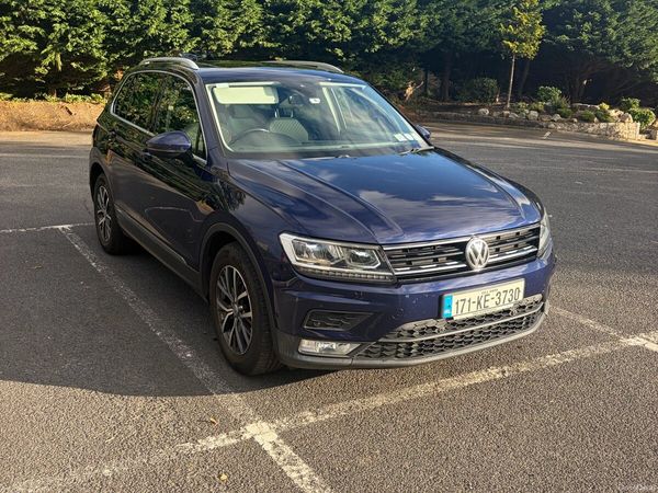 Volkswagen Tiguan SUV, Diesel, 2017, Blue