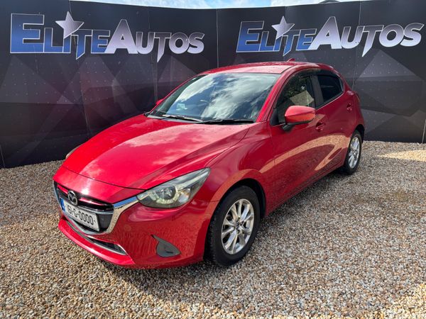 Mazda Demio Hatchback, Petrol, 2016, Red