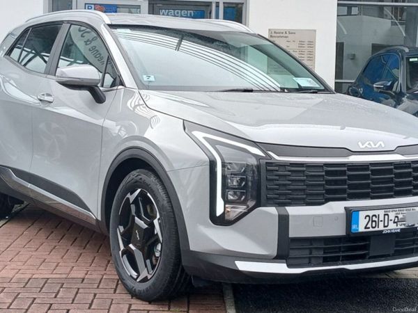 Kia Sportage SUV, Diesel Hybrid, 2026, Grey