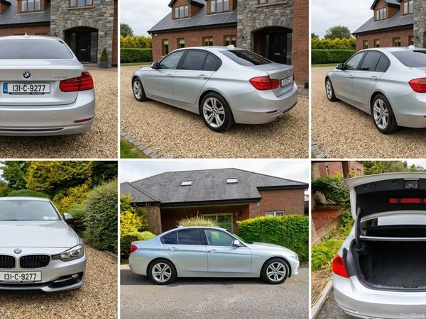 BMW 3-Series Saloon, Petrol, 2013, Silver