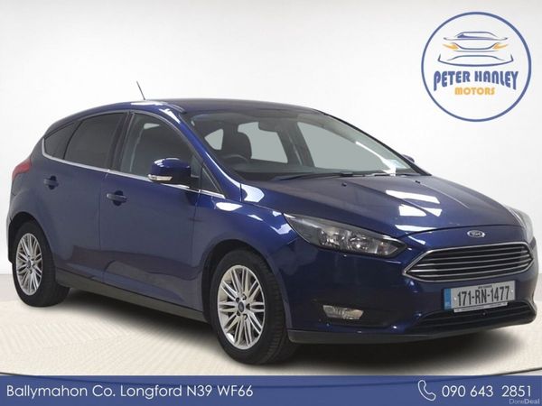 Ford Focus Hatchback, Diesel, 2017, Blue