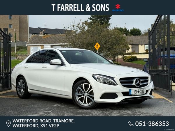 Mercedes-Benz C-Class Saloon, Diesel, 2018, White