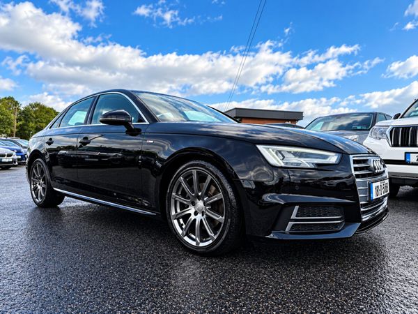 Audi A4 Saloon, Petrol, 2018, Black