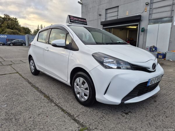 Toyota Vitz Hatchback, Petrol, 2016, White