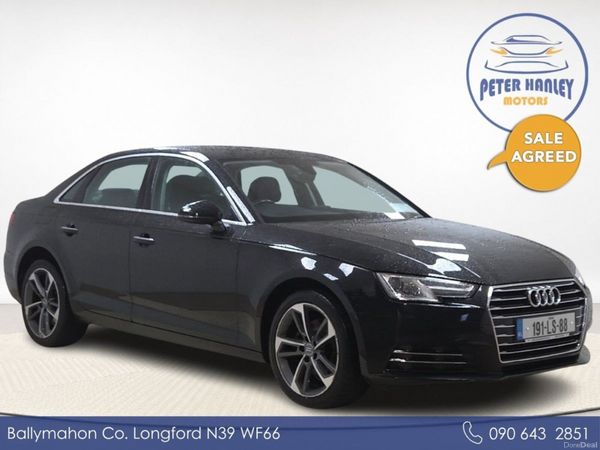 Audi A4 Saloon, Diesel, 2019, Black