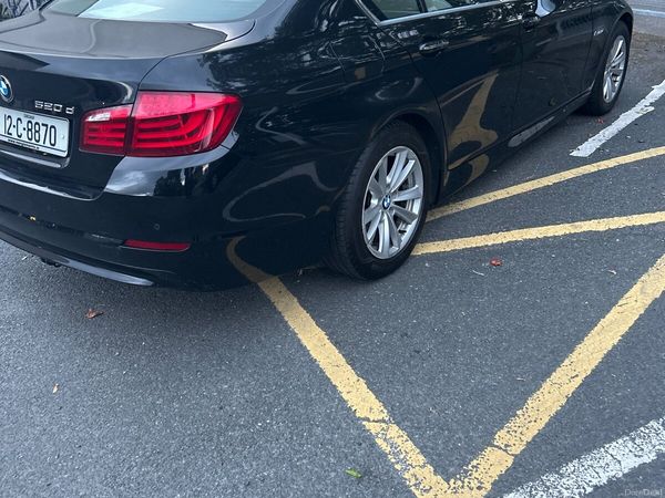 BMW 5-Series Saloon, Diesel, 2012, Black