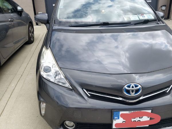 Toyota Prius MPV, Petrol Hybrid, 2014, Grey