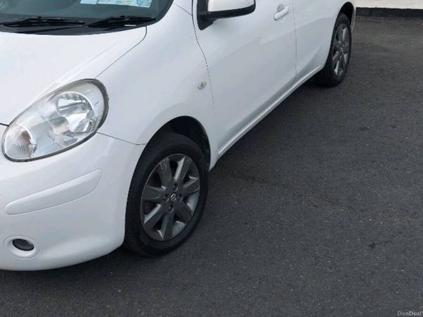Nissan Micra Hatchback, Petrol, 2013, White
