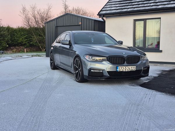 BMW 5-Series Saloon, Diesel, 2017, Grey
