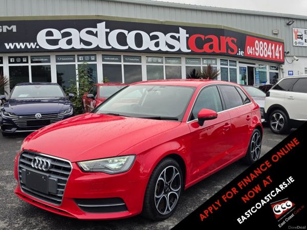Audi A3 Hatchback, Petrol, 2015, Red