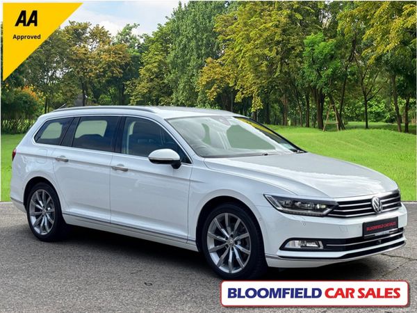 Volkswagen Passat Estate, Diesel, 2018, White