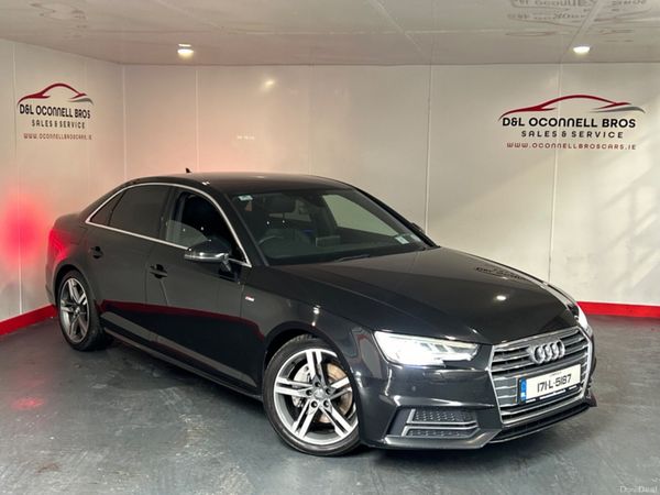 Audi A4 Saloon, Diesel, 2017, Black