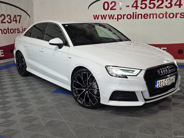 Audi A3 Saloon, Petrol, 2018, White
