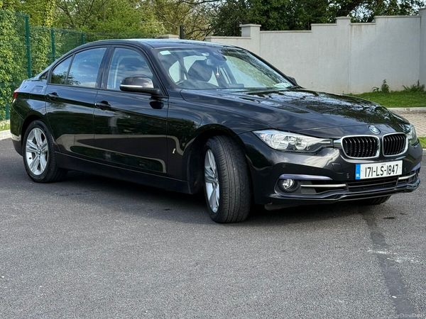 BMW 3-Series Saloon, Petrol Plug-in Hybrid, 2017, Black