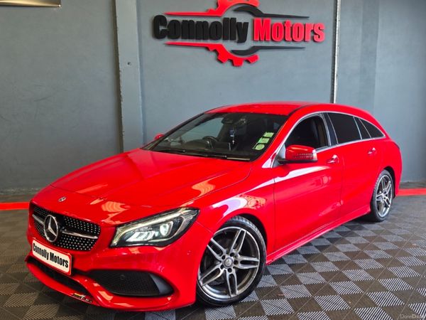 Mercedes-Benz CLA Estate, Petrol, 2017, Red