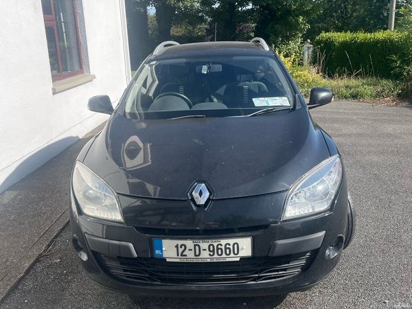 Renault Megane Estate, Diesel, 2012, Black
