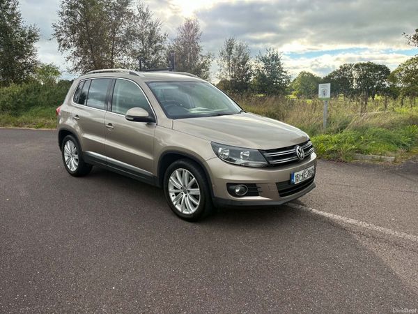 Volkswagen Tiguan SUV, Diesel, 2015, Brown