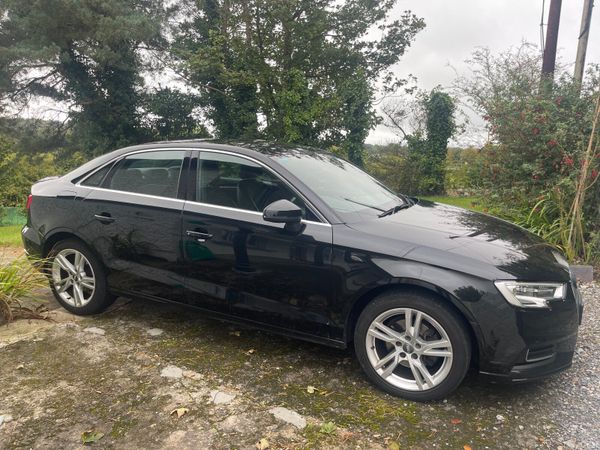 Audi A3 Saloon, Diesel, 2017, Black