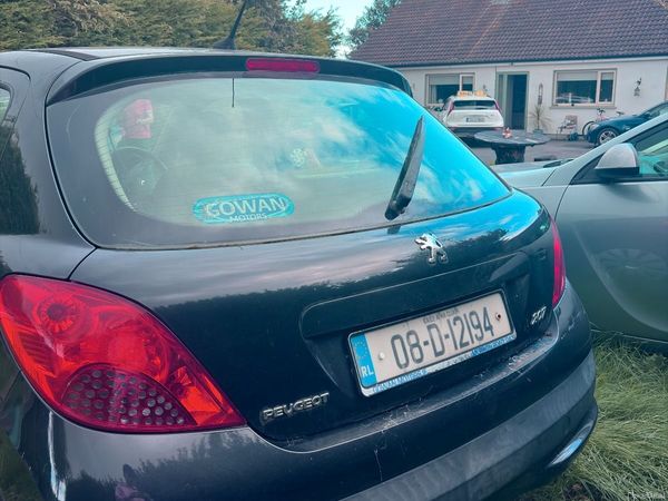 Peugeot 207 Hatchback, Petrol, 2008, Black