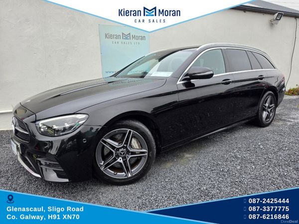 Mercedes-Benz E-Class Estate, Diesel Plug-in Hybrid, 2023, Black