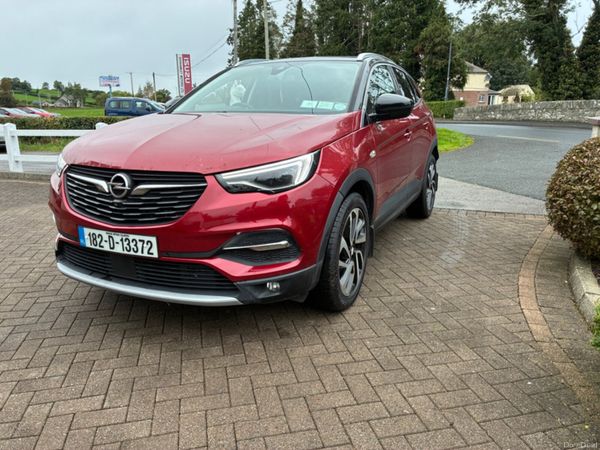 Opel Grandland X MPV, Diesel, 2018, Red