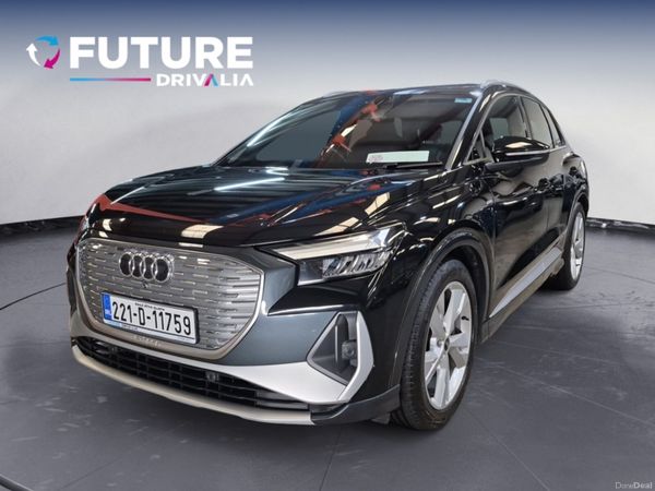 Audi Q4 e-tron SUV, Electric, 2022, Black