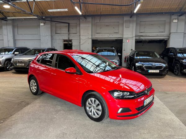 Volkswagen Polo Hatchback, Petrol, 2019, Red
