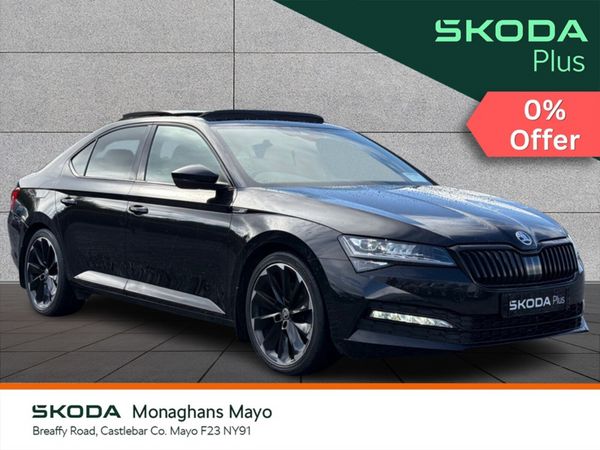 Skoda Superb Hatchback, Diesel, 2024, Black