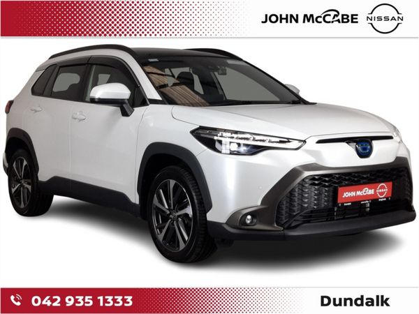 Toyota Corolla Cross SUV, Petrol Hybrid, 2023, White