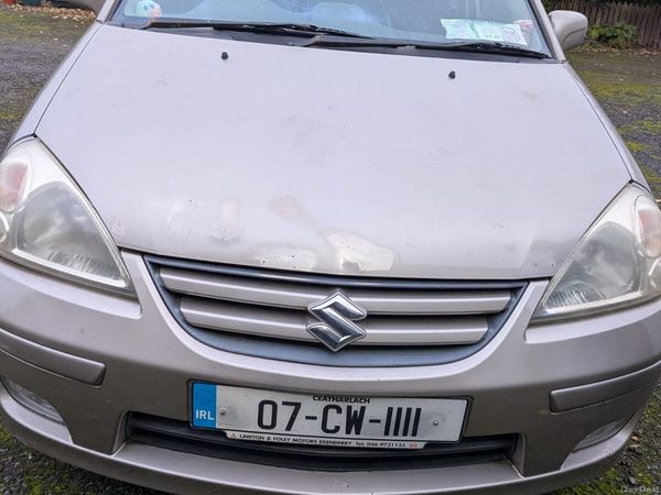 Suzuki Liana Saloon, Petrol, 2007, Beige