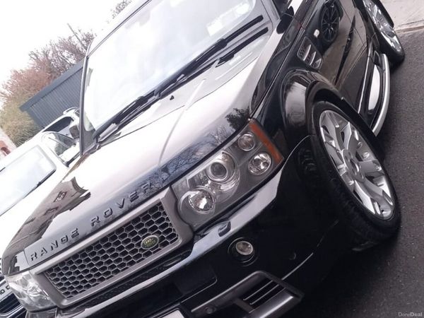 Land Rover Range Rover Sport SUV, Diesel, 2008, Black