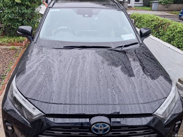 Toyota RAV4 SUV, Petrol Hybrid, 2023, Black
