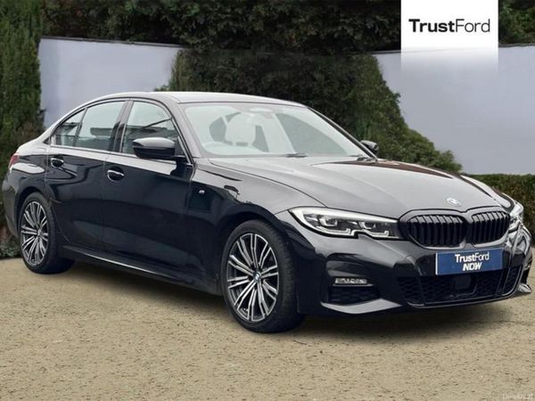 BMW 3-Series Saloon, Petrol, 2020, Black