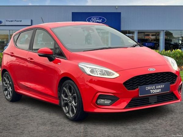 Ford Fiesta Hatchback, Petrol, 2020, Red