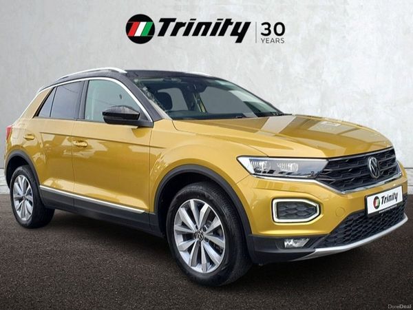 Volkswagen T-Roc SUV, Diesel, 2022, Yellow