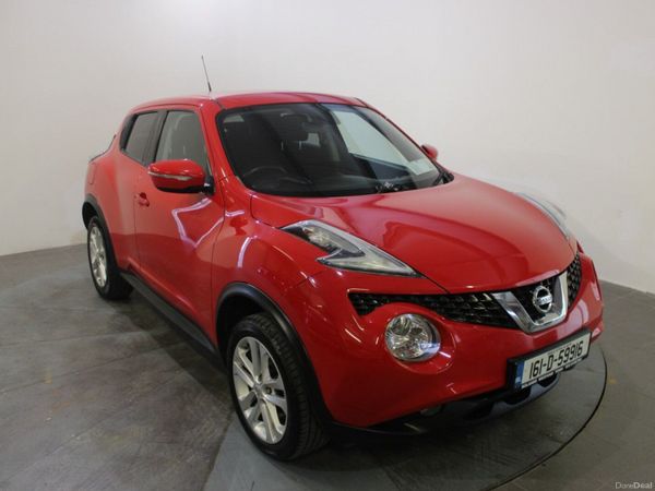Nissan Juke SUV, Petrol, 2016, Red