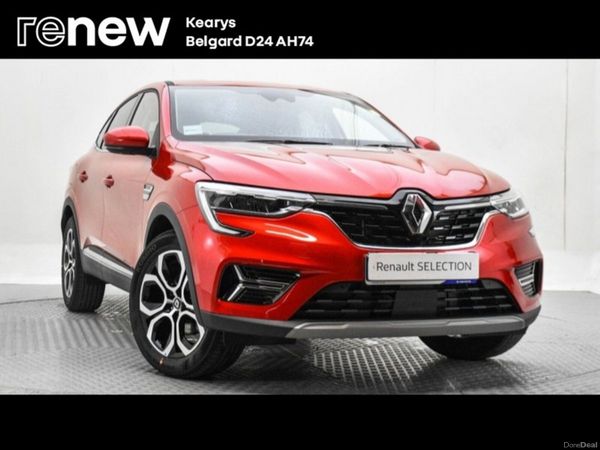 Renault Arkana Hatchback, Petrol, 2022, Red