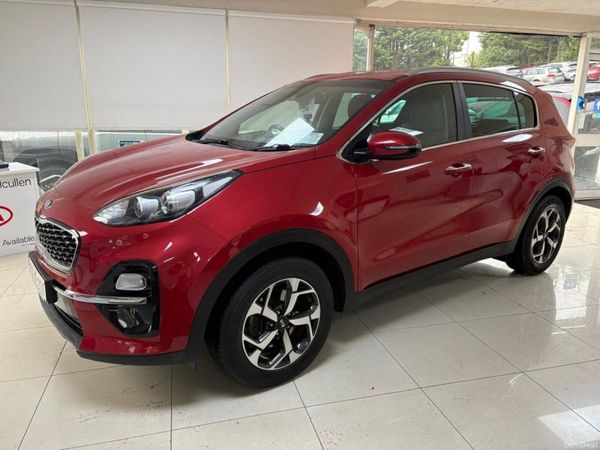 Kia Sportage SUV, Diesel, 2020, Red