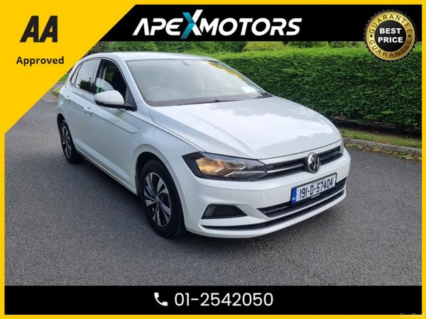 Volkswagen Polo Hatchback, Petrol, 2019, White
