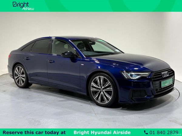 Audi A6 Saloon, Diesel, 2020, Blue