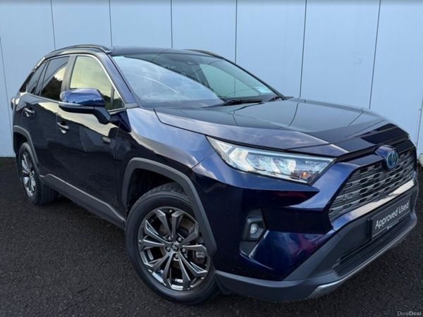Toyota RAV4 SUV, Petrol Hybrid, 2023, Blue