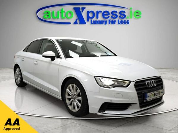 Audi A3 Saloon, Petrol, 2015, White