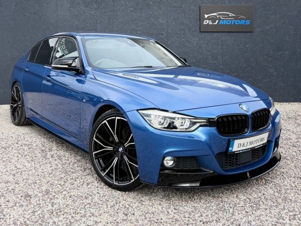 BMW 3-Series Saloon, Petrol, 2018, Blue
