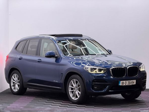 BMW X3 SUV, Diesel, 2018, Blue