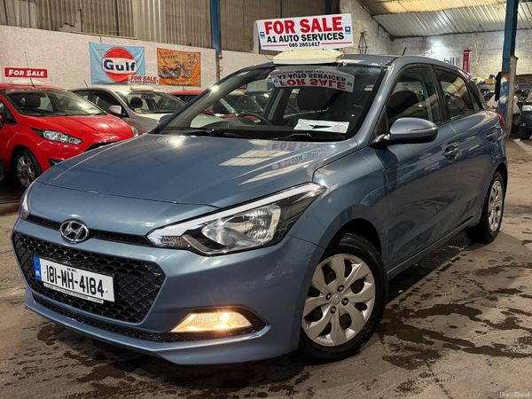 Hyundai i20 Hatchback, Petrol, 2018, Blue