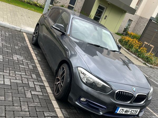 BMW 1-Series Hatchback, Diesel, 2017, Grey