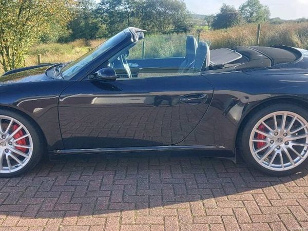 Porsche 911 Convertible, Petrol, 2007, Black