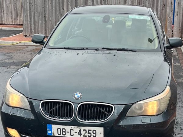 BMW 5-Series Saloon, Diesel, 2008, Green